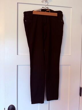 Anthropologie Pilcro and the Letterpress Slim Black Pants